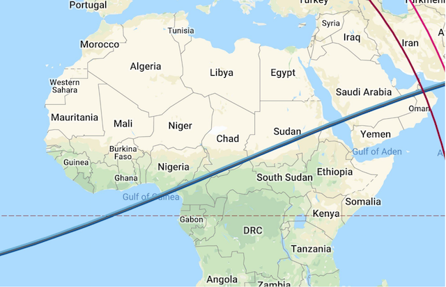 Thumbnail of Occultation Map