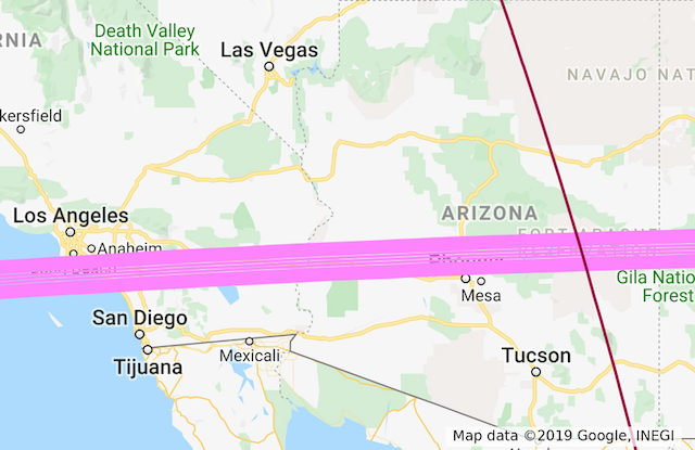 Thumbnail of Occultation Map