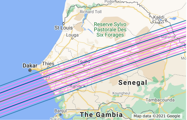 Thumbnail of Occultation Map