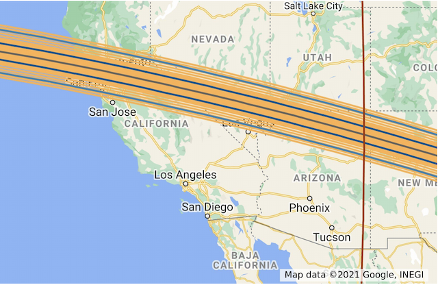 Thumbnail of Occultation Map