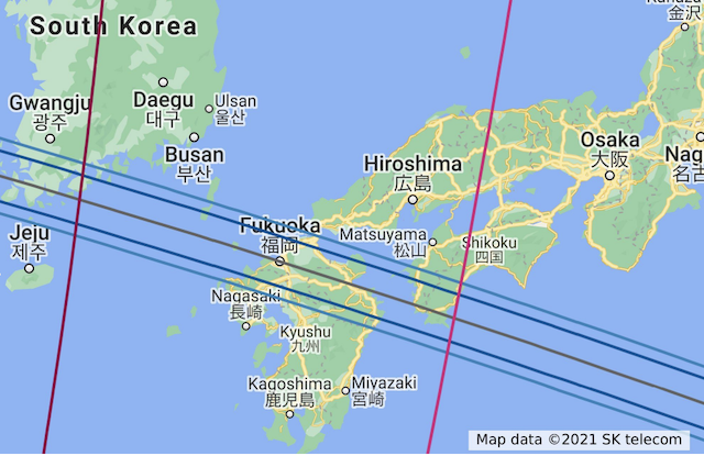 Thumbnail of Occultation Map