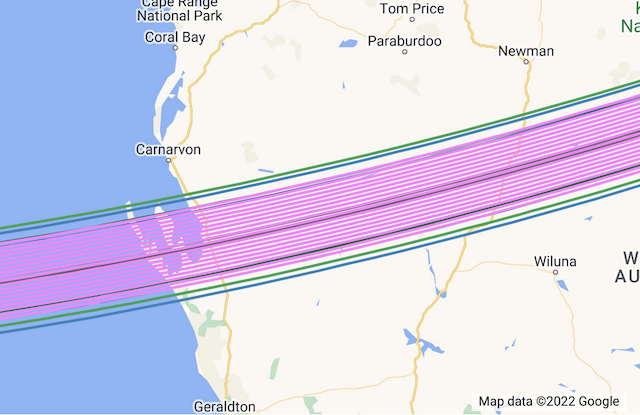 Thumbnail of Occultation Map