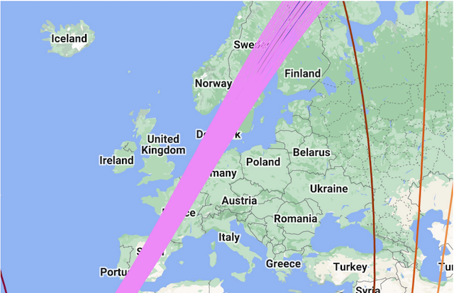 Thumbnail of Occultation Map