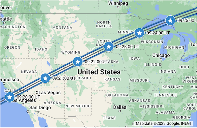 Thumbnail of Occultation Map