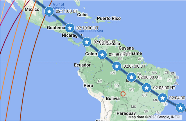 Thumbnail of Occultation Map