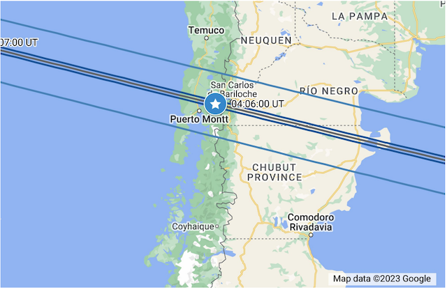 Thumbnail of Occultation Map