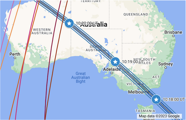 Thumbnail of Occultation Map